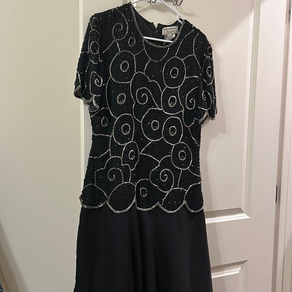 Black And Gold Dress